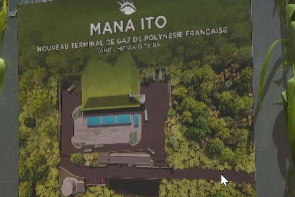 Le futur dépôt de gaz de Hitiaa sur les rails