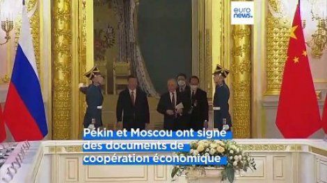 Les relations entre Pékin et Moscou "au plus haut niveau", selon Vladimir Poutine
