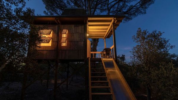 Columba Tree House, maison dans les arbres au Portugal