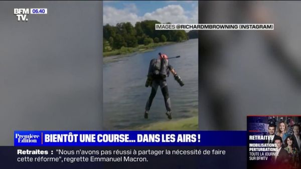 Le choix de Marie - Une course dans les airs de Jet Suit pour voler à la manière d'Iron Man