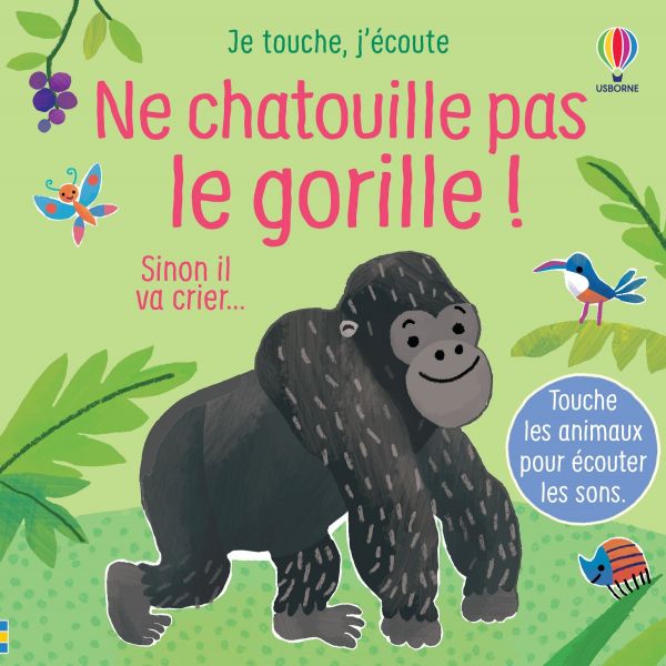 Ne chatouilles pas le gorille, un livre amusant