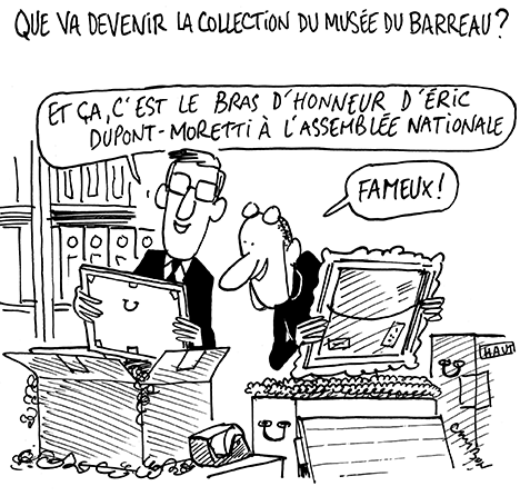 Que va devenir la collection du Musée du barreau de Paris ?