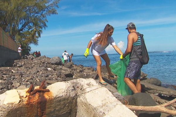 Punaauia : grand ramassage annuel des déchets