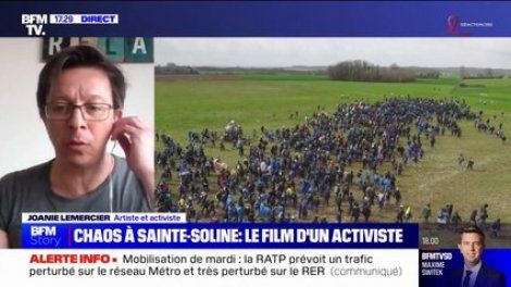 Sainte-Soline: "Le gouvernement ne veut pas rentrer dans le dialogue", regrette l'activiste Joanne Lemercier