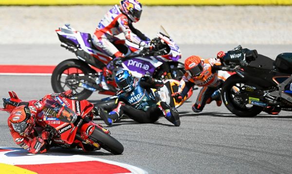 Moto. Grand Prix du Portugal : Bagnaia échappe au chaos
