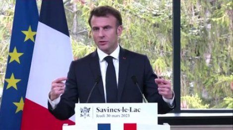 "Plan eau" : le discours d'Emmanuel Macron en intégralité