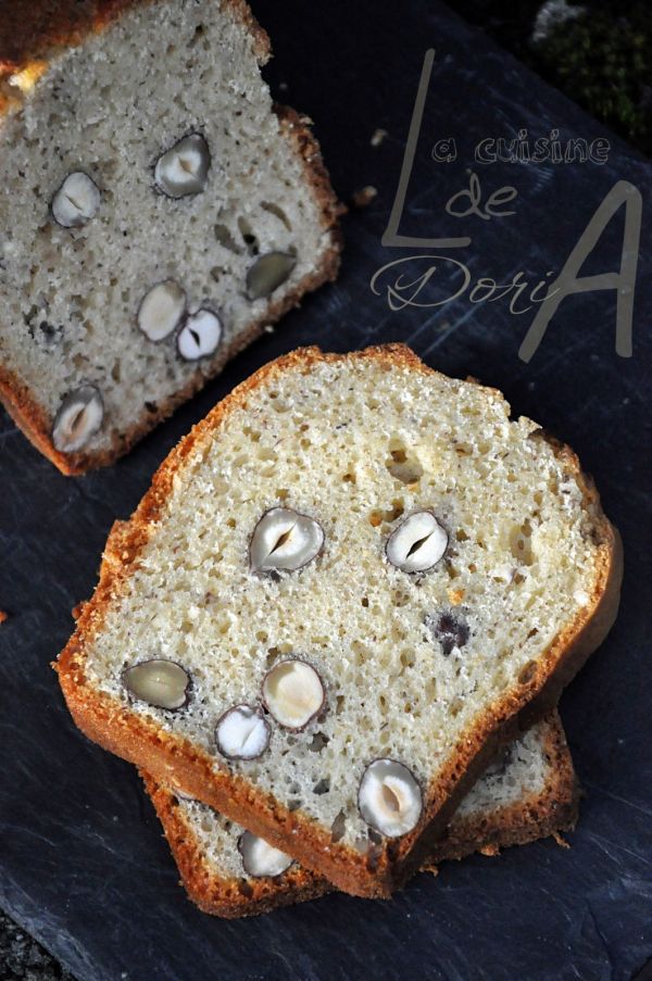Cake à la noisette et Rhum