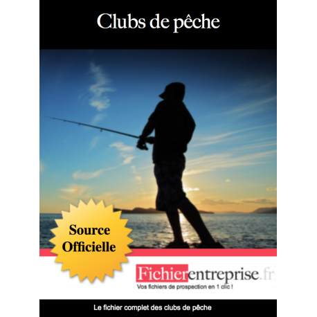 Fichier email des clubs de pêche