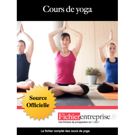 Fichier email cours de yoga
