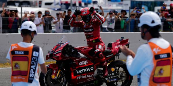 MotoGP : Francesco Bagnaia brille en Espagne, les Français Johann Zarco et Fabio Quartararo décevants