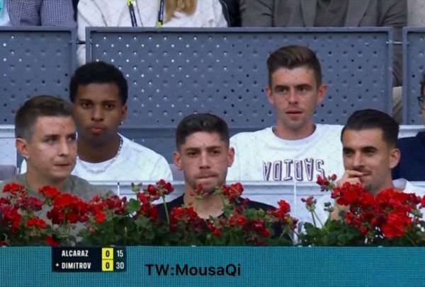 Tennis: ATP - Madrid - Rodrygo, Valverde et Ceballos sur le central pour Alcaraz