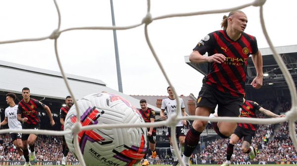 Foot: Haaland égale le record de buts inscrits lors d'une saison en Premier League