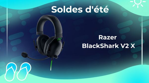 Razer BlackShark V2 X : seulement 40 € pour ce casque e-sport avec son surround grâce aux soldes