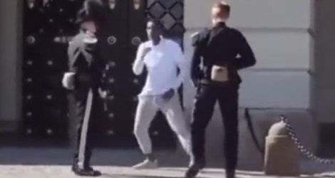 Un homme attaque deux gardes royaux (Oslo, Norvège)
