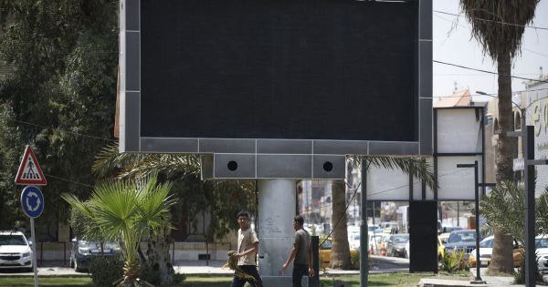 Insolite. À cause d'un piratage porno, Bagdad éteint tous ses écrans publicitaires