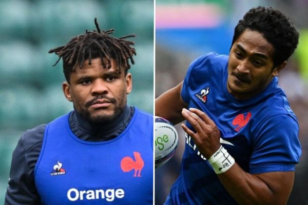 Rugby : Moefana et Danty se disputent la place de centre pour le match d'ouverture du Mondial contre les All Blacks