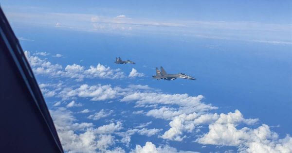 La Chine déploie 108 avions et 9 navires de guerre autour de Taiwan