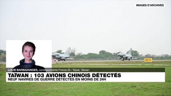 Taïwan : "La Chine déploie une armada dans la région"