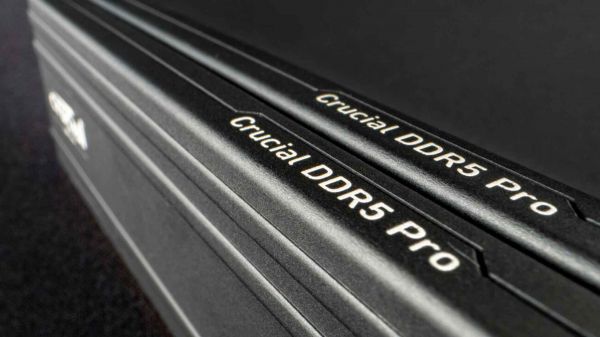 DDR5 Pro, Crucial propose du 48 Go à 6000 MHz sous une tension de 1,1V