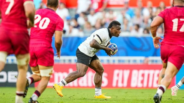 Coupe du monde de rugby: Tuisova a joué contre la Géorgie malgré le décès de son fils