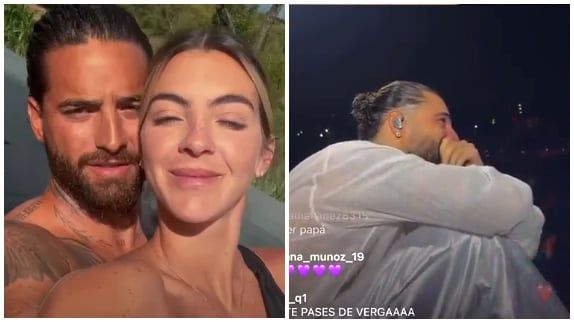 En larmes, Maluma annonce qu'il va devenir papa en plein concert (VIDEO)