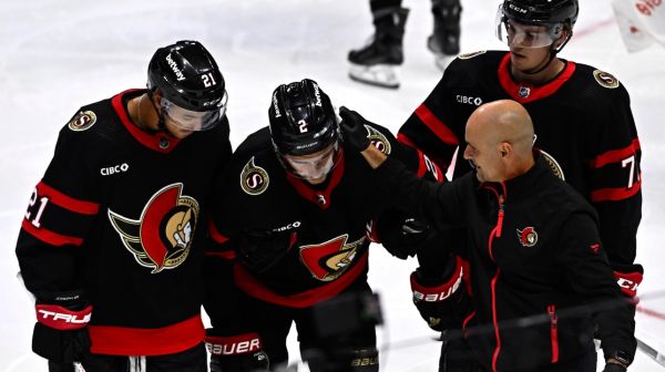 Blessure mineure pour Zub; inquiétude pour Chabot