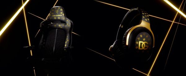 Dolce & Gabbana sur vos oreilles et pour poser vos fesses : l'étonnant choix de Razer