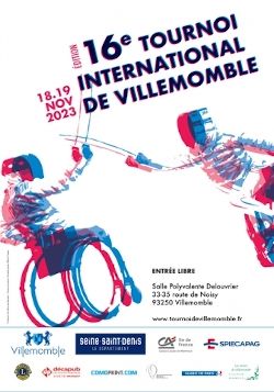 16ème Tournoi International de Villemomble (handi-valides)