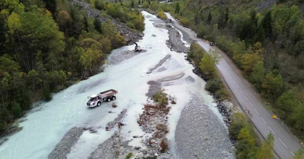 Vidéo. Quand le torrent du Vénéon déborde en Oisans