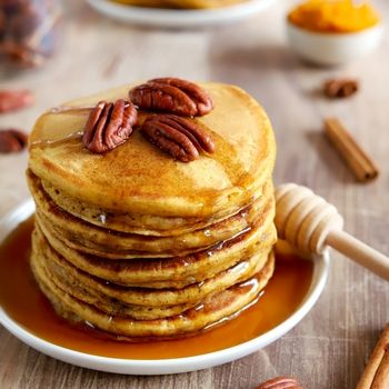 Pancakes à la citrouille {vegan}