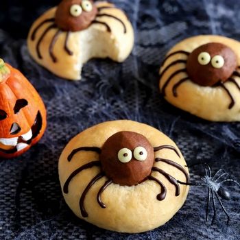 Briochettes araignées {Halloween}