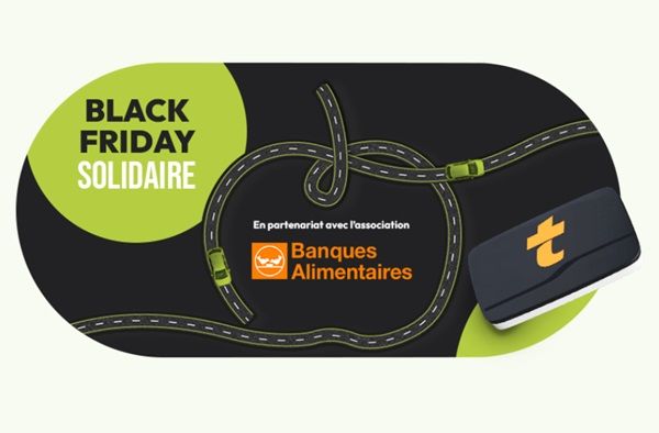 Black Friday Solidaire avec Bip&Go : 12 mois d’abonnement gratuits pour vous et 9 € reversés à la Banque Alimentaire
