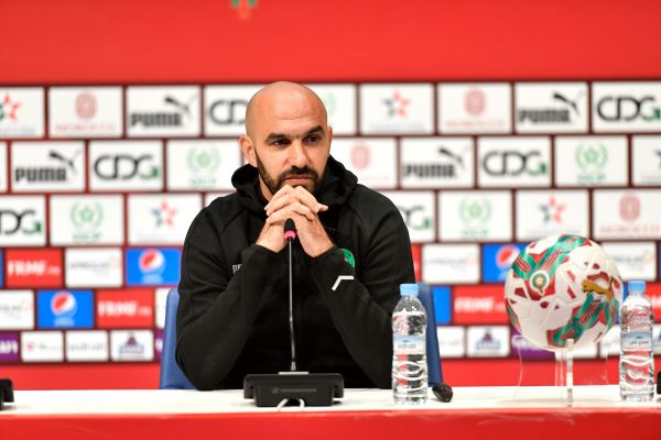 Regragui: les Lions donneront le maximum pour décrocher un résultat positif