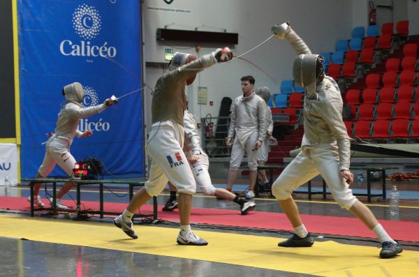 L'équipe de France de sabre en stage et en compétition à Pau cette semaine