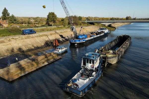 Réouverture du canal Condé-Pommerœul : quand la biodiversité orchestre les travaux