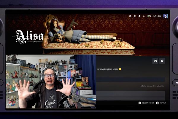 Alisa : Test Vidéo Steam Deck ! Le meilleur RE1 Old School !