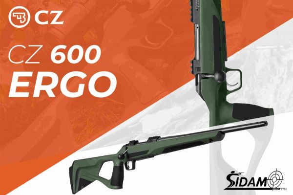 Découvrez la carabine trou de pouce CZ 600 ERGO