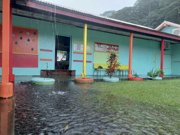 Un déluge s'abat sur Tahiti