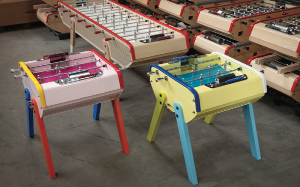 Bonzini, un table pour les passionnés de foot et de design à la française