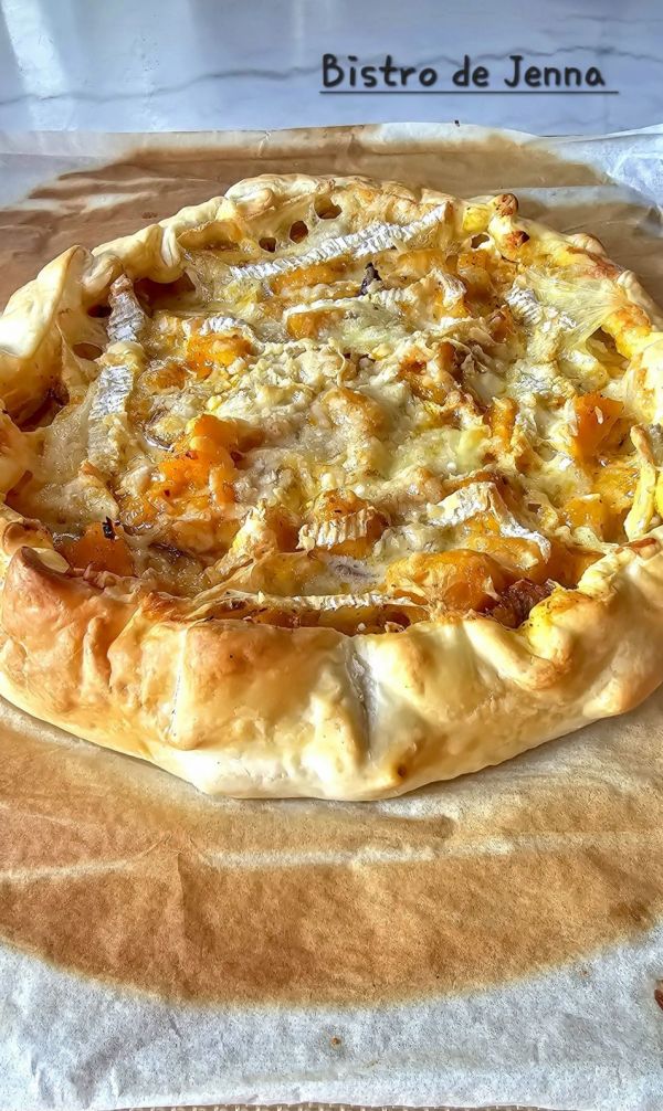 Tarte butternut et camembert