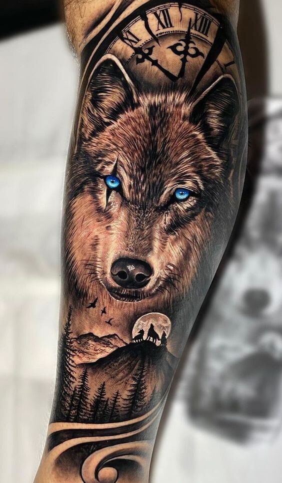 Tatouage loup : Nos 27 Plus Beaux Modèles & Leurs Significations