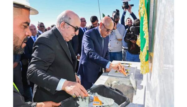 Le Président de la République et son homologue algérien inaugurent deux postes frontaliers terrestres