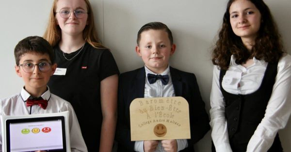 Vosges. Senones : quatre collégiens reviennent de Paris avec plusieurs prix pour leur appli anti-harcèlement