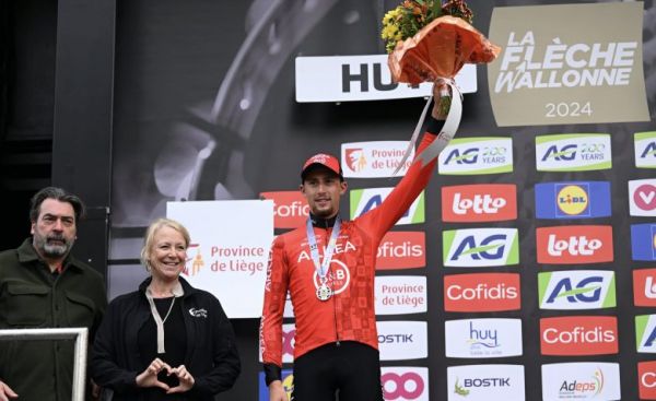 Cyclisme. Flèche Wallonne - Kévin Vauquelin : "Une déception mais une belle 2e place..."