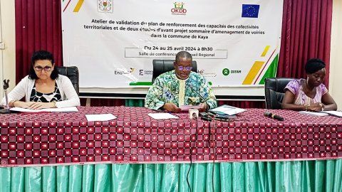 Burkina/ Programme OKDD : Validation d'un plan de renforcement des capacités des collectivités territoriales