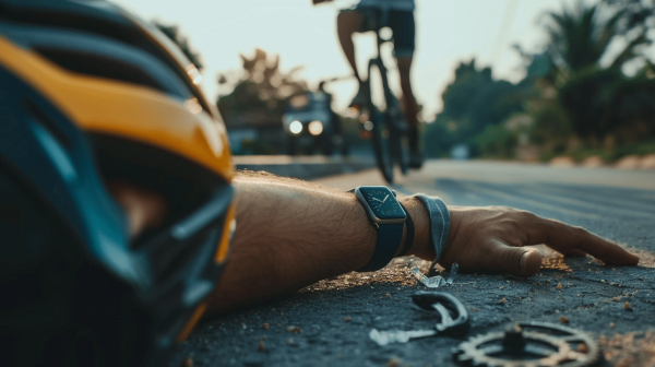 Un cycliste miraculeusement sauvé grâce à son Apple Watch