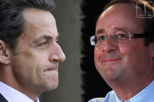 Sondage: F. Hollande perd un point, N. Sarkzoy en gagne un