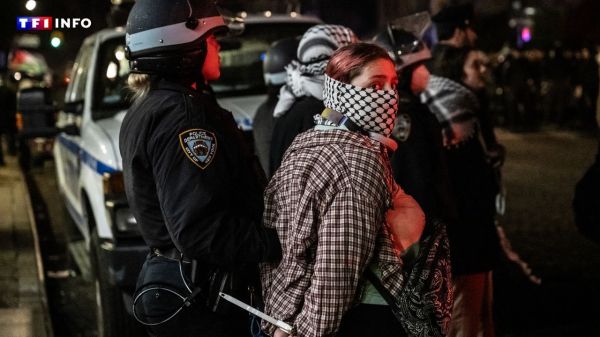 VIDÉO - États-Unis : la police a délogé les manifestants pro-palestiniens de l'université Columbia | TF1 INFO