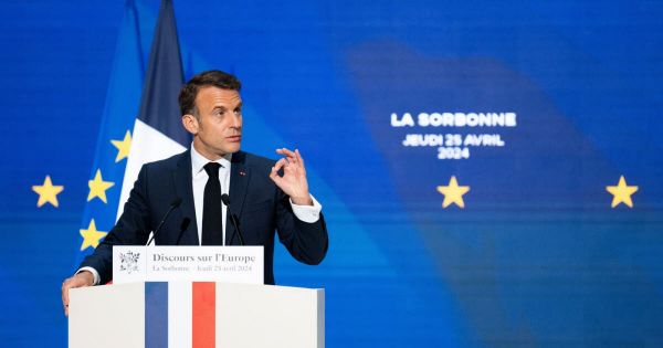 Européennes 2024. Le discours de Macron à la Sorbonne décompté comme du temps de parole