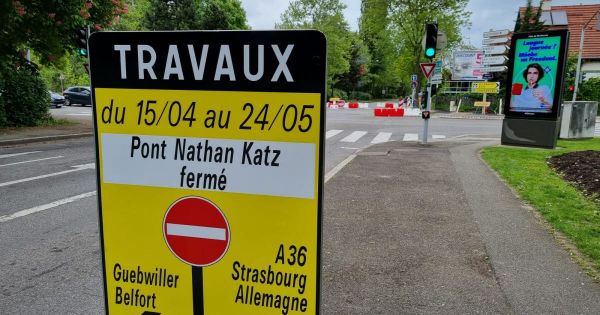 Circulation. Les chantiers et les routes barrées fleurissent à Mulhouse